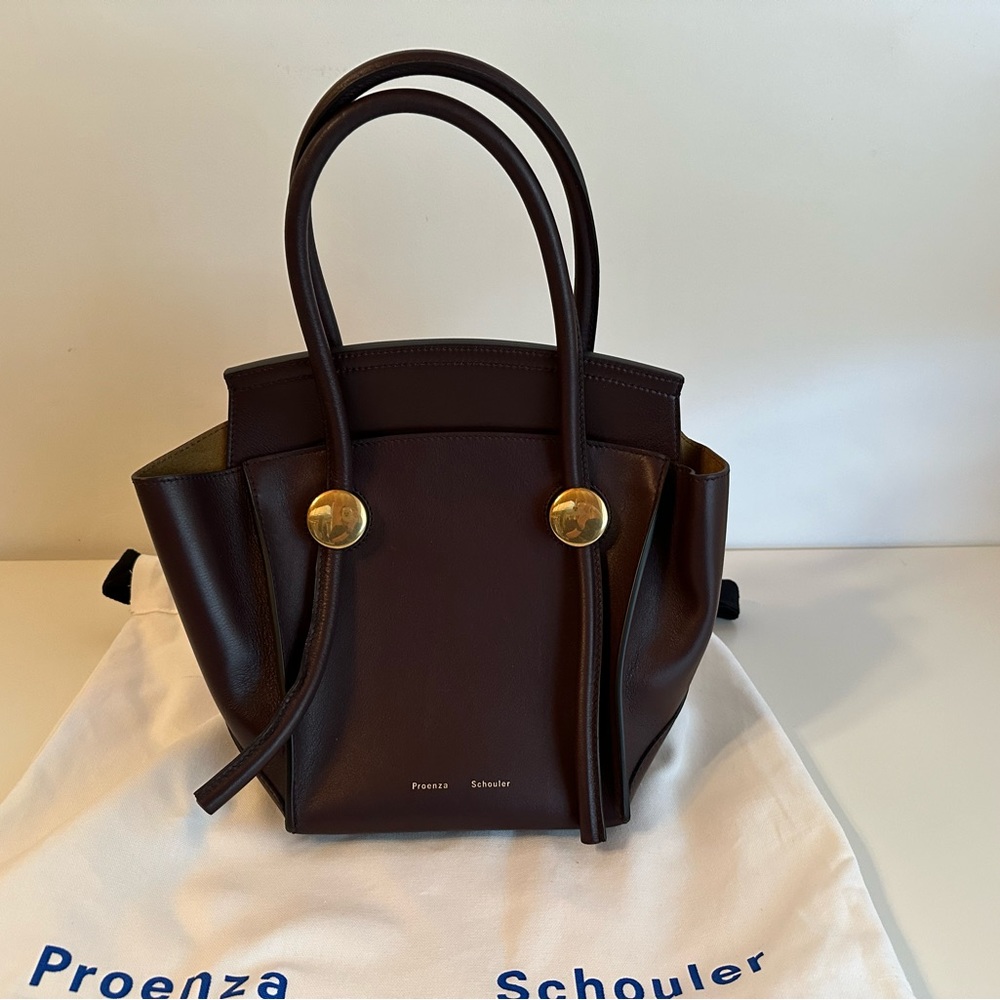 Brand new Proenza Schouler small pipe top handle tote bag